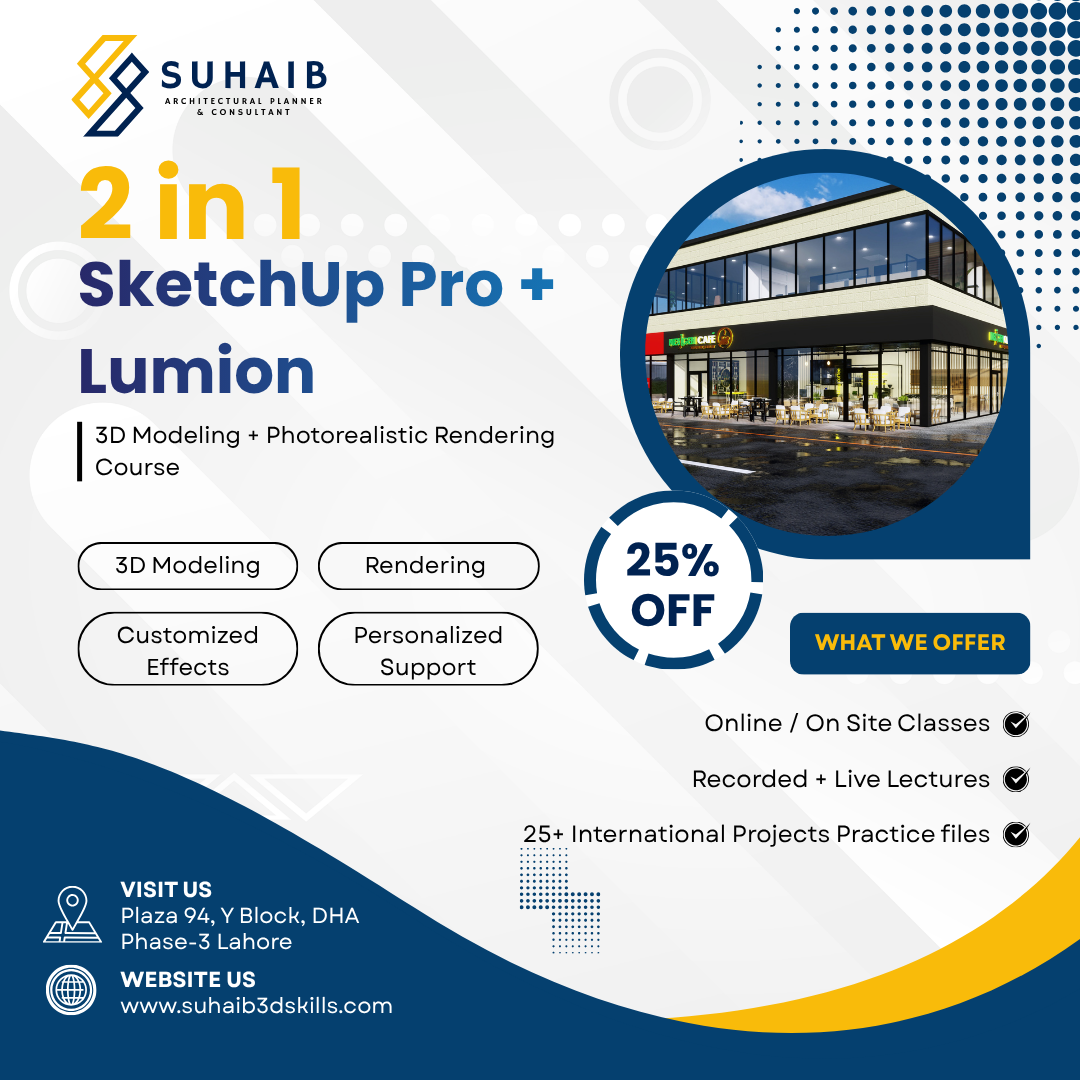 SketchUp and Lumion